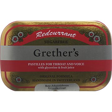 GRETHERS Redcurrant Vit C Past o Z Ds 110 g