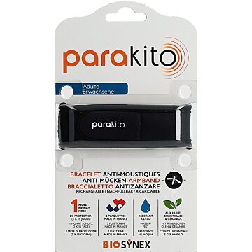 PARAKITO Armband Erwachsene schwarz