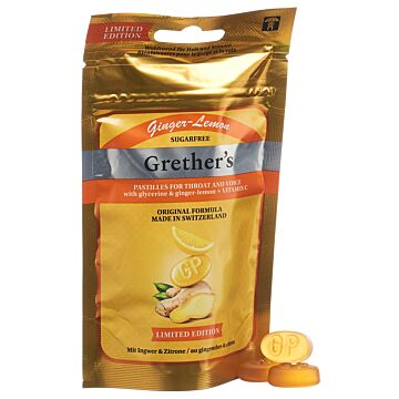 GRETHERS Ginger Lemon Past o Z Btl 75 g
