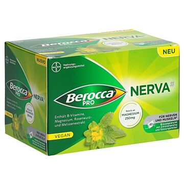 BEROCCA PRO NERVA Brausegran Btl 40 Stk