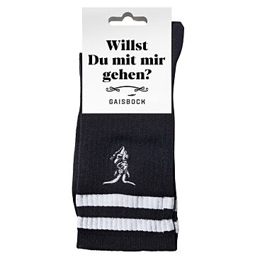 GAISBOCK Socken 42/45 schwarz 1 Paar