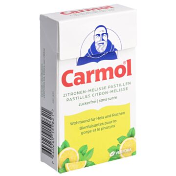 CARMOL Zitronen-Melisse Pastillen 45 g
