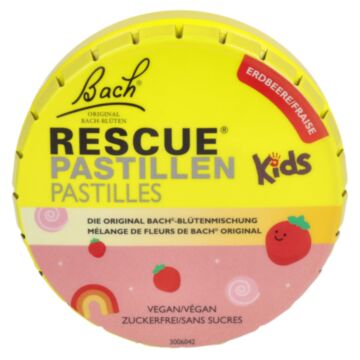 RESCUE Kids Pastillen Erdbeere 50 g