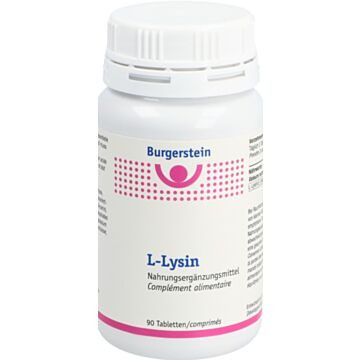 BURGERSTEIN L-Lysin Tabl Ds 90 Stk