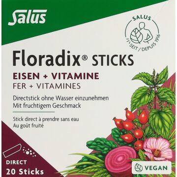 FLORADIX Eisen + Vitamine Sticks 20 Stk