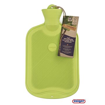 SÄNGER Wärmflasche Naturkautschuk 2l grün