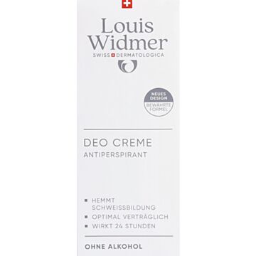WIDMER Deo Creme Antiperspirant parf 40 ml