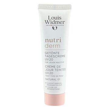 WIDMER Nutriderm get Tagescr UV20 nat o Parf 30 ml