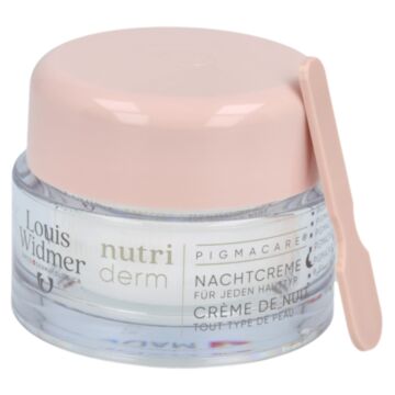 WIDMER Nutriderm Pigmacare Nachtcreme o Parf 50 ml