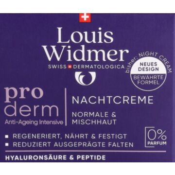 WIDMER Proderm Nachtcreme o Parf 50 ml