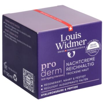 WIDMER Proderm Nachtcreme reichhaltig parf 50 ml