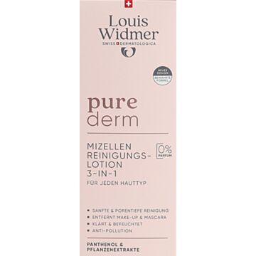 WIDMER Purederm Mizel Reinigungslot o Parf 200 ml