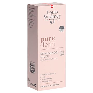 WIDMER Purederm Reinigungsmilch o Parf 200 ml