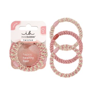 INVISIBOBBLE Binder Twistar Blush Braids 3 Stk