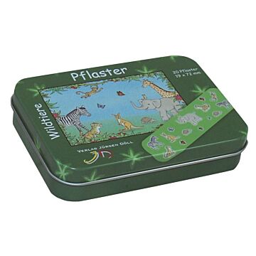 DÖLL Heftpflaster 19x72mm Wildtiere 20 Stk