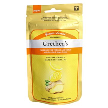 GRETHERS Ginger Lemon Past o Z Btl 110 g