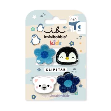 INVISIBOBBLE Klammer Kids Clipstar Po World 4 Stk
