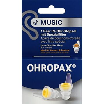 OHROPAX Ohrstöpsel Music 1 Paar