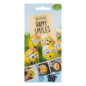 HEITMANN Eierbanderole Happy Smiles