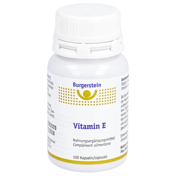 BURGERSTEIN Vitamin E Kaps Ds 100 Stk