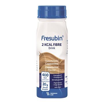 FRESUBIN 2 kcal Fibre DRINK Cappuccino 4 Fl 200 ml