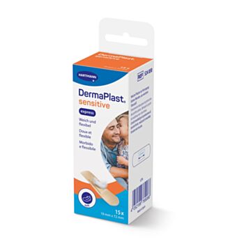 DERMAPLAST Sens Express Strips 19x72mm 15 Stk