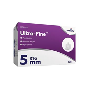 ULTRA-FINE Pen-Nadeln 5mm Ds 105 Stk