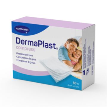 DERMAPLAST Compress 6x8cm 80 Stk