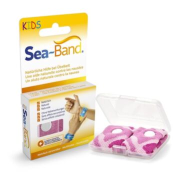 SEA-BAND Akupressurband Kinder pink (n) 1 Paar