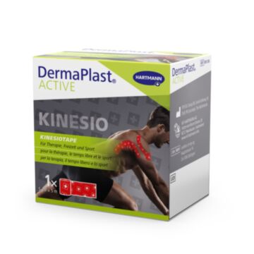 DERMAPLAST Active Kinesiotape 5cmx5m Swiss Edt