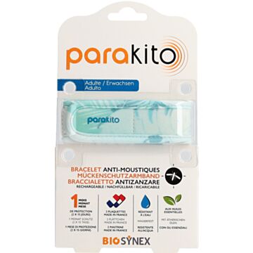 PARAKITO Armband Erwachsene Tropical blau