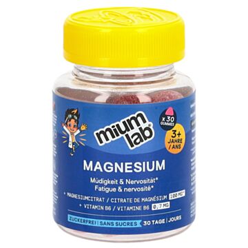 MIUMLAB Kids Gummies Magnesium Ds 30 Stk