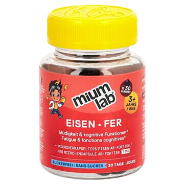 MIUMLAB Kids Gummies Eisen Ds 30 Stk