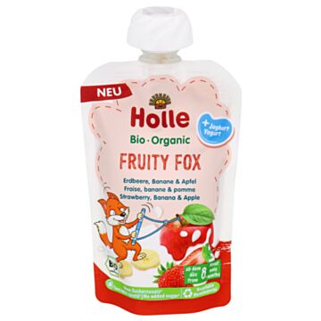 HOLLE Pouchy Fr Fox Erd Ba Apf Jog 100 g