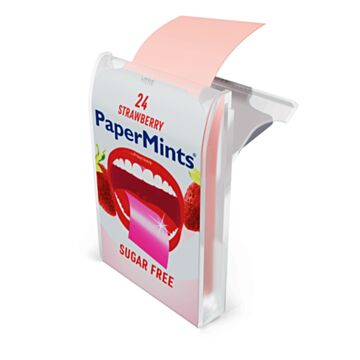 PAPERMINTS Strips Strawberry 24 Stk