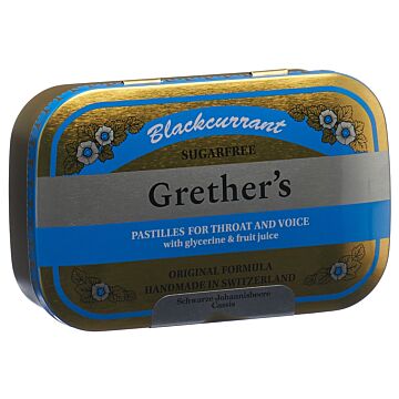 GRETHERS Blackcurrant Past o Z Ds 110 g