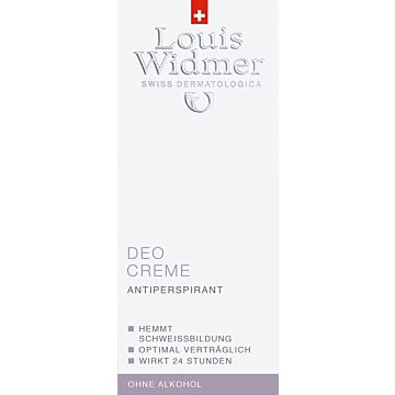 WIDMER Deo Creme parf 40 ml