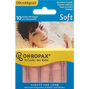 OHROPAX Soft Schaumstoffstöpsel 10 Stk