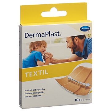 DERMAPLAST Text Schnellverb 8x10cm bei Box 10 Stk