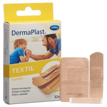 DERMAPLAST Text Family Strips ass Box 32 Stk