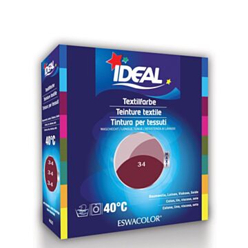 IDEAL MAXI Baumwolle Color No34 bordeaux