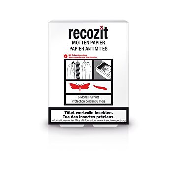 RECOZIT Mottenpapier 2 x 10 Stk
