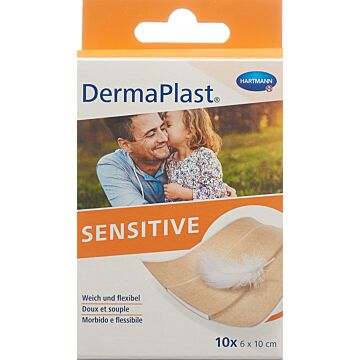DERMAPLAST Sens Schnellverb 6x10cm bei Box 10 Stk