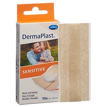 DERMAPLAST Sens Schnellverb 4x10cm bei Box 10 Stk
