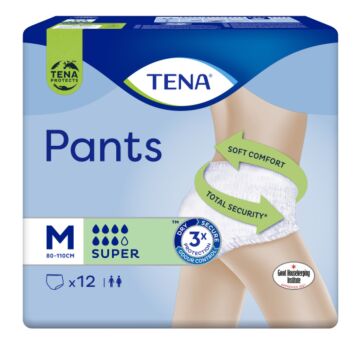 TENA Pants Super M 80-110cm 12 Stk