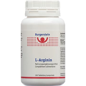 BURGERSTEIN L-Arginin Tabl 100 Stk