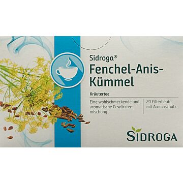 SIDROGA Fenchel Anis Kümmel 20 Btl 2 g
