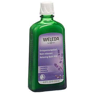 WELEDA Entspannungsbad Lavendel Glasfl 200 ml
