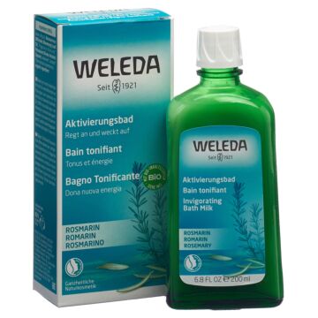 WELEDA Aktivierungsbad Rosmarin Glasfl 200 ml
