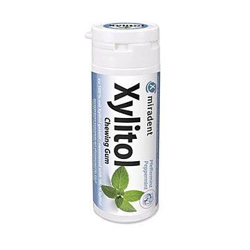 MIRADENT Xylitol Kaugummi Mint 30 Stk